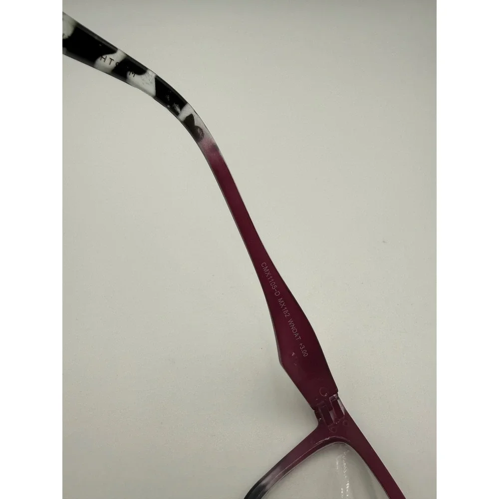 Martha Stewart Reading Glasses Womens OS Wine Red Excellent +3.00 CMX1105-D